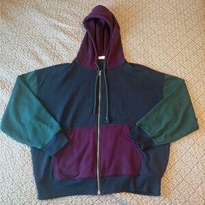 Vintage Levis Zip Up Hoodie Size Small